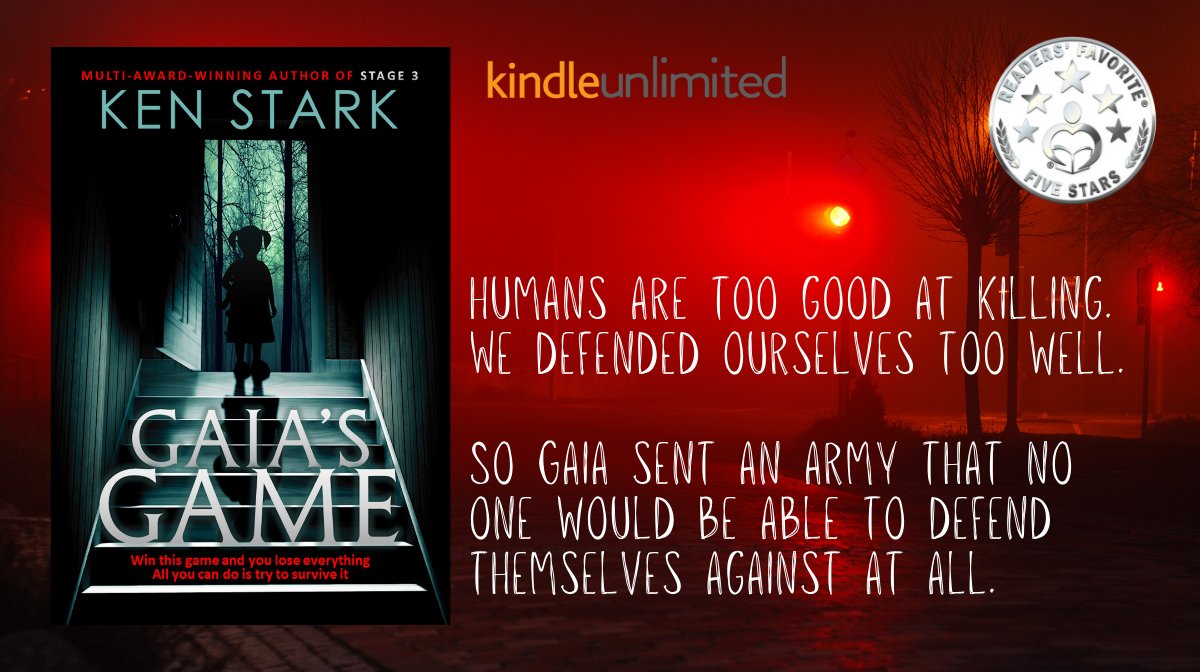 PennilessScribe's tweet photo. The Earth has had enough.
Gaia is out for blood, and there's nowhere left to hide.
📍https://t.co/AP3GpfSy8D
⭐⭐⭐⭐⭐"It is a phenomenal #horror story that promises to thrill... Outstanding!"
#FREE #Kindleunlimited

#amreading #mustread #stephenking
#thriller #IARTG #BookBoost https://t.co/BSZgTnHCTE