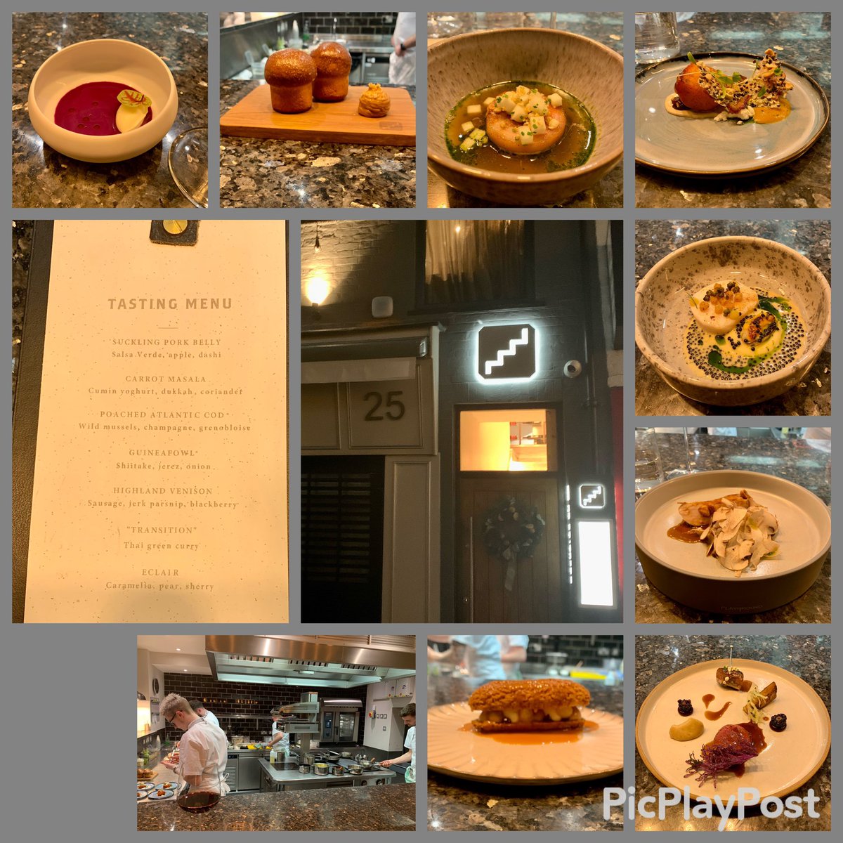 smdger's tweet photo. @rest_upstairs @tom_chef1 Stunning Taster menu at the Kitchen Table. Not pics of every course (the need to eat was strong). Book now and go enjoy!! Worth it ❤️ See you again at the end of Jan for Sunday Lunch https://t.co/Kh8WejbazG