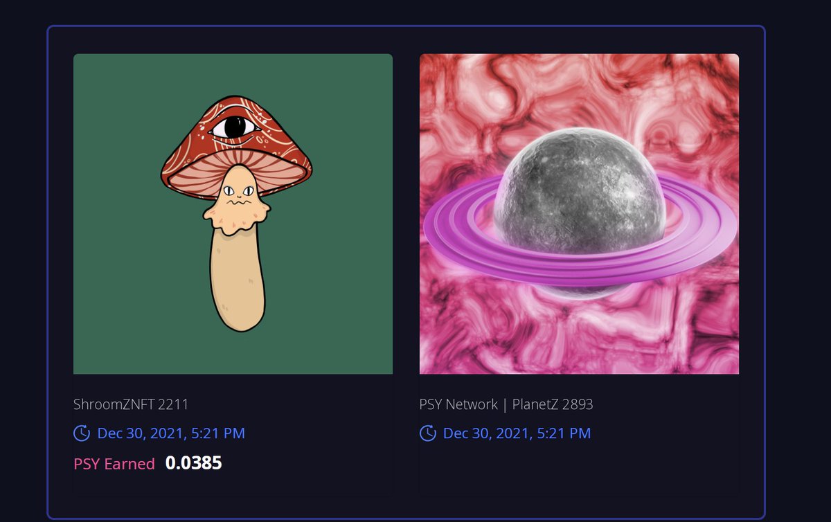 EcZeke's tweet photo. @Shroomz_NFT Lets goooo!! ShroomZ got me in the NFT game, hype for PlanetZ, can't wait to see what's next!! https://t.co/HaIv8r9EOm