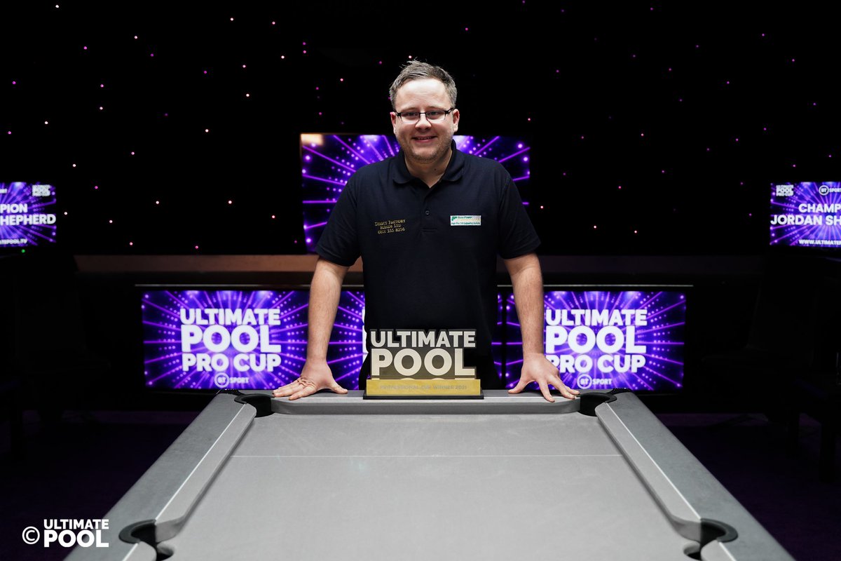 ultimatepool_'s tweet image. 𝘾𝙃𝘼𝙈𝙋𝙄𝙊𝙉 🏆🏴󠁧󠁢󠁷󠁬󠁳󠁿

Jordan Shepherd is your Pro Cup Champion 2021!

The Welsh Wizard defeats Tom Cousins in a fantastic final! 🧙🏻

We hope you have enjoyed all the coverage this week on @btsport! 

#UPProCup