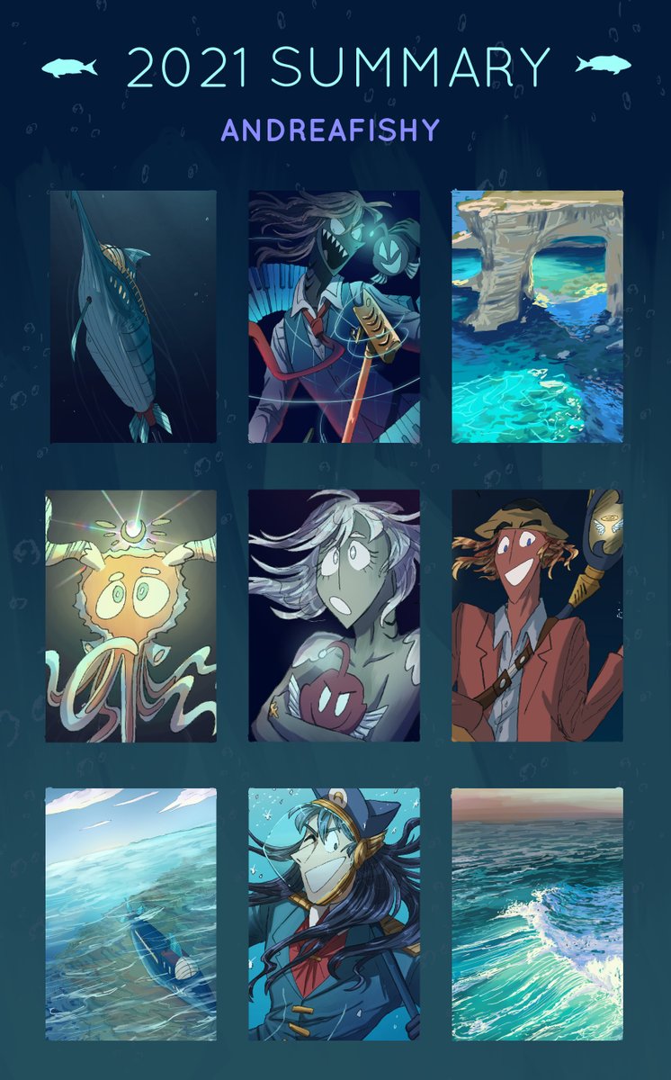WATURyoudoin's tweet photo. I had a lot of lows this year, but looking back now I see that I made a lot of artwork that I'm very happy with :D

I hope 2022 is better ^^ https://t.co/kl7sp8PHYO