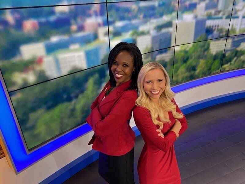 <a href="/MRobertsWCTV/">Michelle Roberts WCTV</a> and I last Thursday 😊.