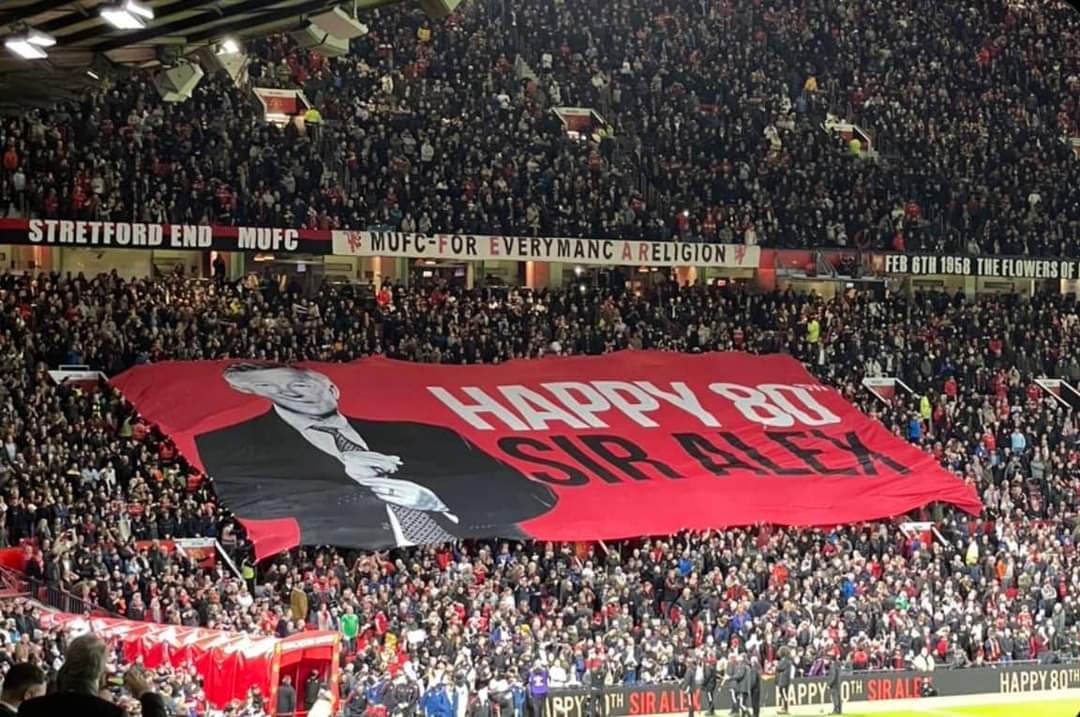 Happy 80th birthday Sir Alex Ferguson         