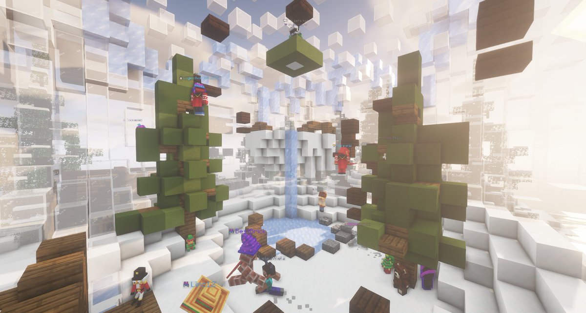 BuildClubs's tweet image. Snow globe map by @QoxaMc