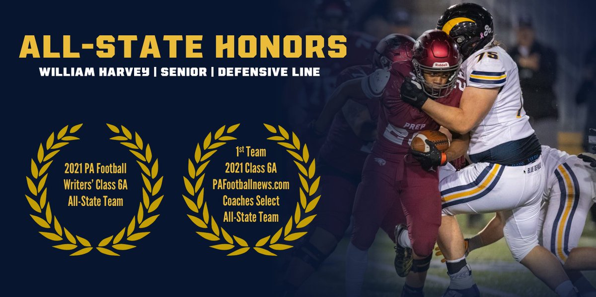 mtlebofootball's tweet photo. Congratulations @WilliamHarv_55 for the following All-State selections at the D-Line position: 

2021 PA Football Writers’ Class 6A All-State Team: https://t.co/YeTvdC9t8g

2021 Class 6A https://t.co/hM10GW81Ex Coaches Select All-State Team - 1st Team: https://t.co/mBZWK6GgiM https://t.co/UhoLlHBOcW