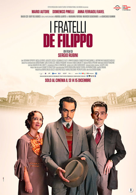 Meraviglioso.
Sergio Rubini e il suo cast hanno realizzato un capolavoro.
Tenero, poetico, spigoloso,vero.
Chapeau.
#IFratelliDeFilippo #13dicembre
