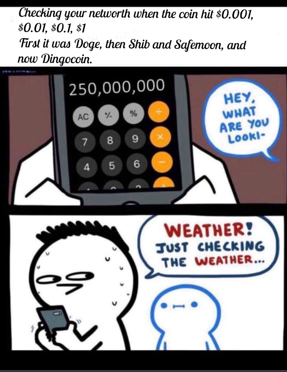dingocoincrypto's tweet photo. original cartoon credit @SrGrafo2 

https://t.co/rvq7RQU8BB

#dogecoin #SHIBARMY #SAFEMOONARMY #dingocoin #dingopack #ToTheMoon https://t.co/6IxcdlBMun