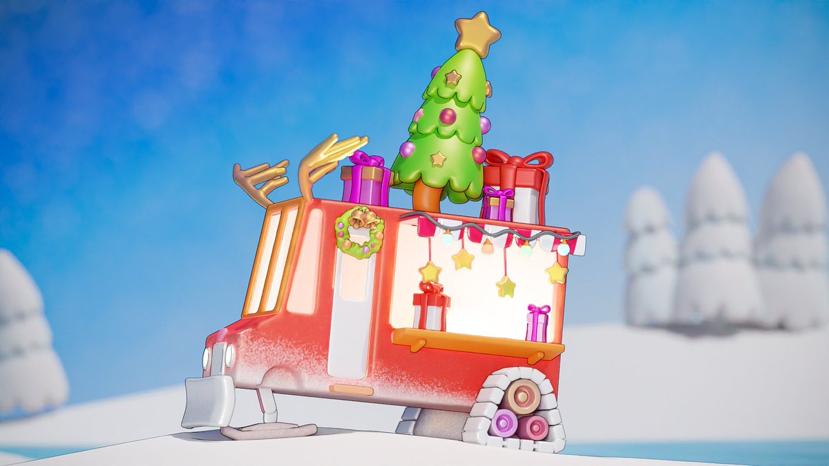 ogulcan3d's tweet photo. Santa Mobile🎅
#b3d #blender3d #npr #bnpr #blender https://t.co/NvgDlaDTvg