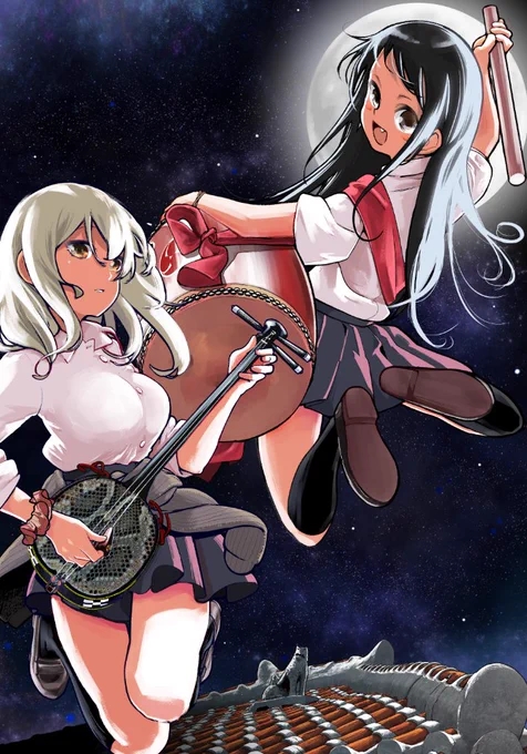 今年は2、3、4巻と3巻分の表紙を描けました!
そして4巻発売は一週間後!1月8日です!
#2021年自分が選ぶ今年の4枚 