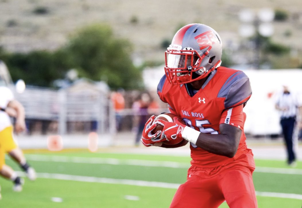 Kamren65's tweet photo. After a great phone call with @CoachBraimer I am blessed to announce my second offer from @SRSUFootball!! @Coach_JWTucker @HHS_Recruiting @CoachSwanHHS @CoachWoot_06 https://t.co/pPHZd4kaXg