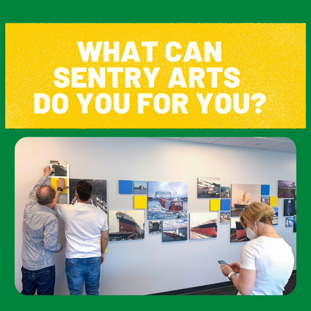 Sentry_Arts's tweet photo. What can Sentry Arts do you for you?

Sentry offers a variety of art installation, design, and curatorial services. These are just a few! https://t.co/Pxwtwm03x8