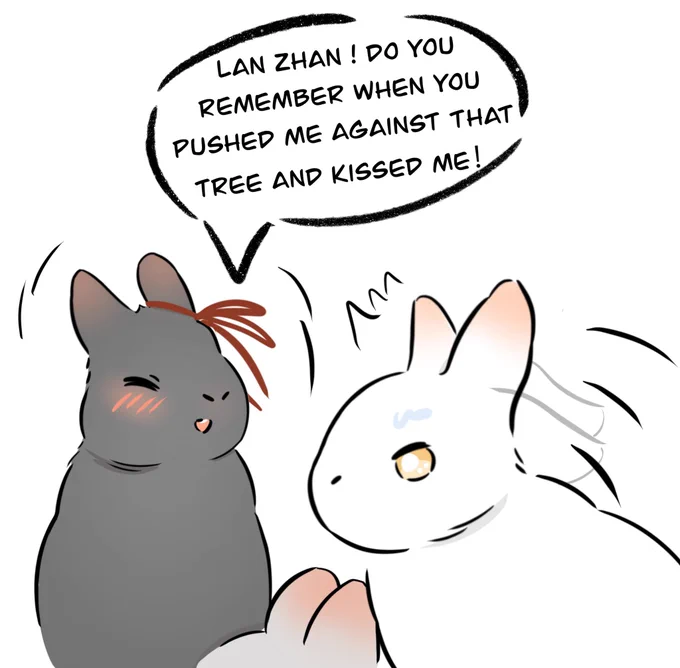 family movie night: part 2

#魔道祖师 #mdzs #WangXian #忘羡 #bunnies 