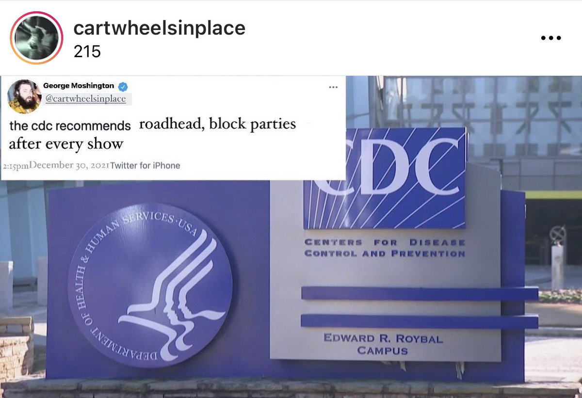 CDC tweet media