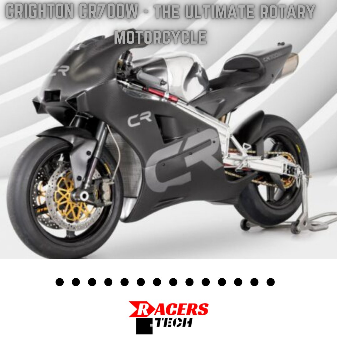 racers_tech's tweet photo. CRIGHTON CR700W – the ultimate rotary motorcycle https://t.co/MU4Hcq7q6J via @racers_tech 

#CrightonMotorcycles #BrianCrighton #CrightonCR700W #CR700W #rotary #rotaryengine #rotaryenginemotorcycle #RotronPowerUnit #NovaTransmissions https://t.co/PrcLkvLqH1