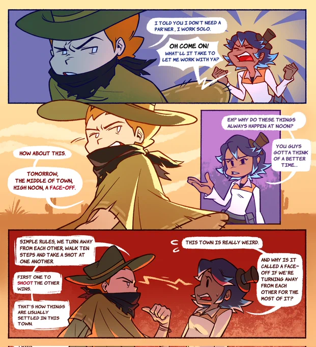 comic commission for @sakaruchibi12 !!!! (au belongs to @rougethegreat) 