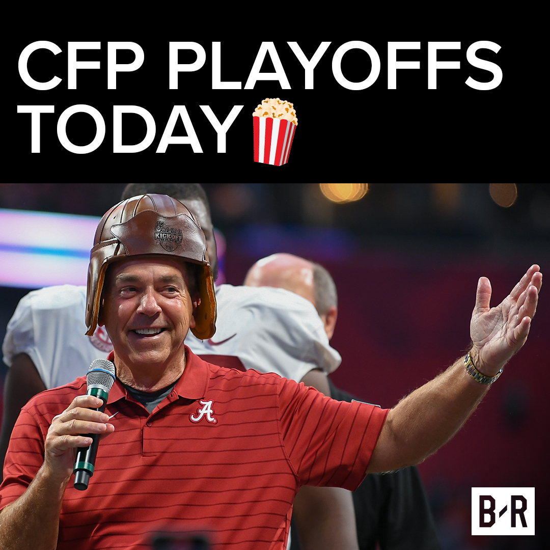 BleacherReport's tweet photo. No. 1 Bama vs. No. 4 Alabama
No. 2 Michigan vs. No. 3 Georgia

Who's ready? 🔒 https://t.co/lkNDjoFuMY