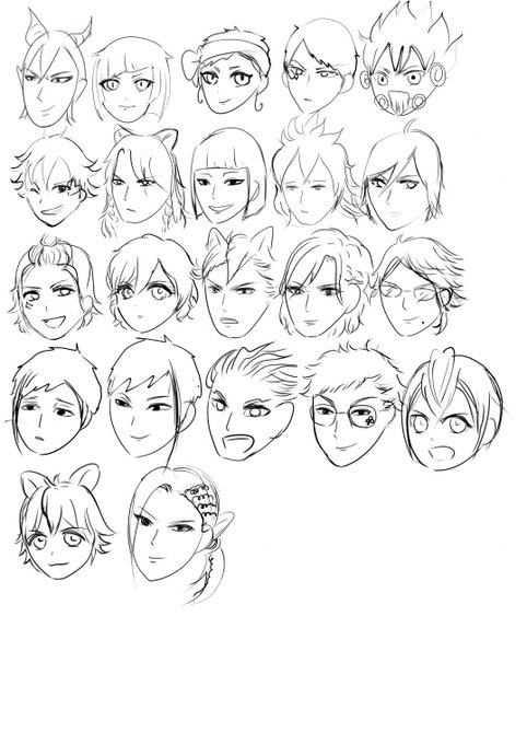 何も見ずに1人40秒で描いてみようチャレンジ
我ながら酷すぎて永遠に笑ってる👏🏻

要領を得てないトップバッター🐉が1番酷いし 描いたことない子が13人もいてたまげた😳もっと描きてぇな…時間くれ… 