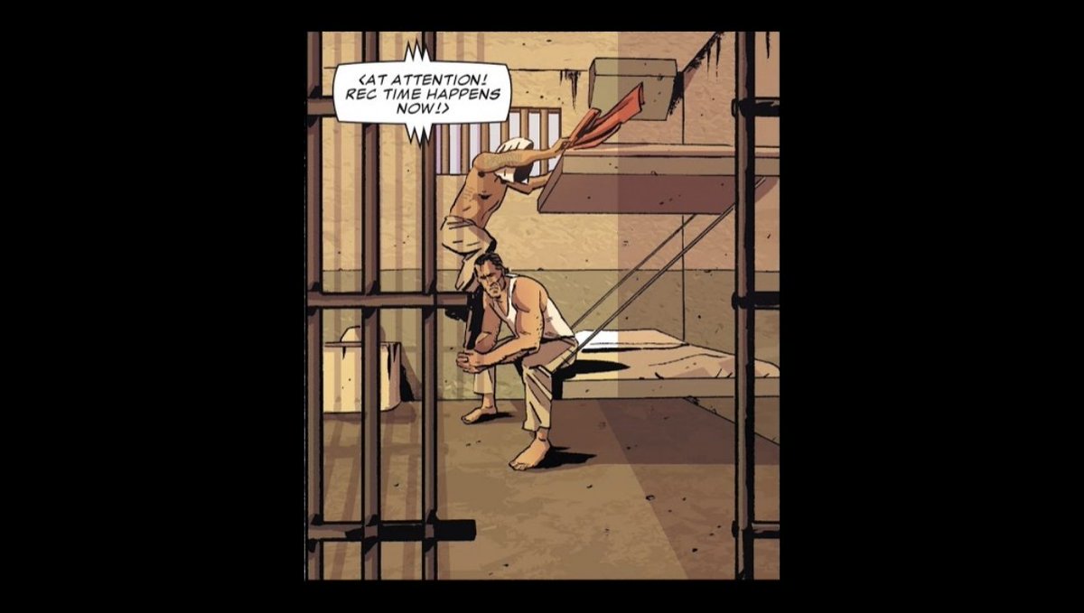 【 Eyes on me . 】

Resting on his cot , ever-aware of his surroundings and the people within them . Its an unfamiliar face -- but one with interest in his . Usually nothing good comes from that .

❛. . Let me guess . You didn't do it . ❜

#𝐌𝐀𝐑𝐕𝐄𝐋𝐎𝐔𝐒 | #SCHISMS