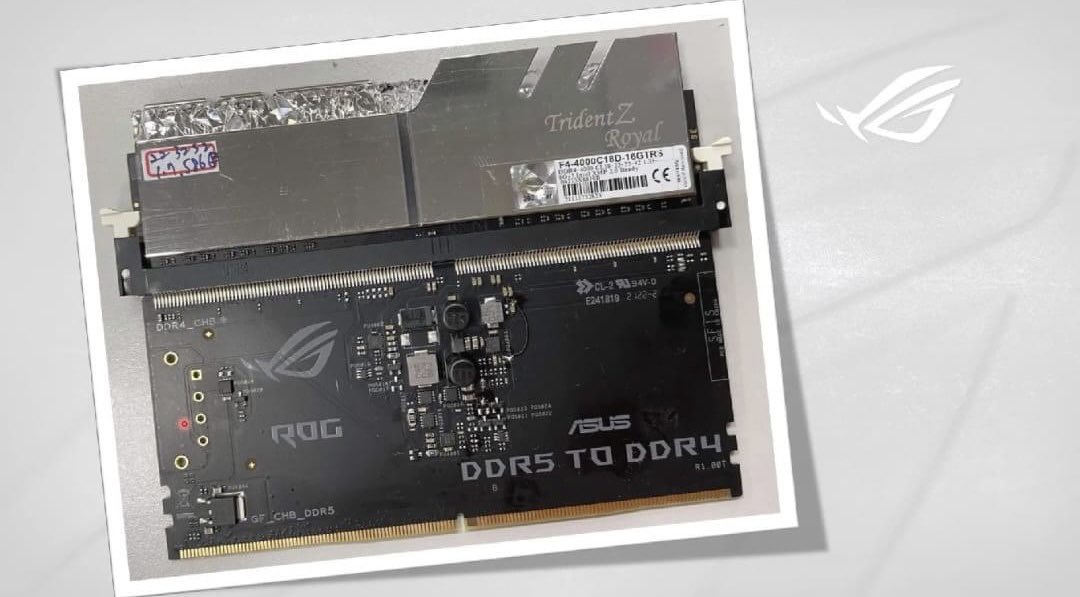 eTeknix's tweet photo. Ooooh! Now this is interesting, don’t you think? 🤔
#pchardware #pcgaming #gaming #pcmasterrace #pcmr #pc #computers #computer #ddr5 #technology #tech #asus #rogasus https://t.co/ER7eIIGwwI