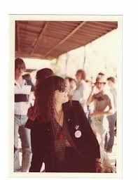 Patti Smith is 75 today! Here s a picture from her in store appearance at Homer s. Happy Birthday Patti! 