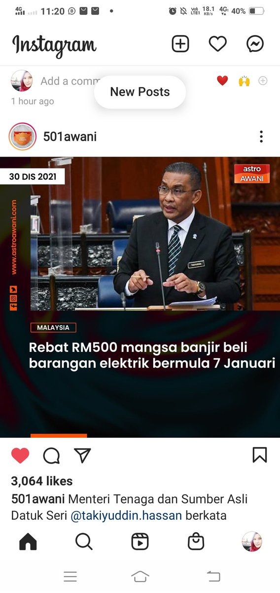Assalam.. Saya taknak libatkan politik. Saya sokong je mana yg baik, tapi yg satu ni saya tk setuju, alangkah baiknya jika krjaan #KeluargaMalaysia bgi at least rm3k one off utk satu keluarga yg ditimpa musibah banjir besar, dptlah mrk beli peralatan penting yg tlh musnah...