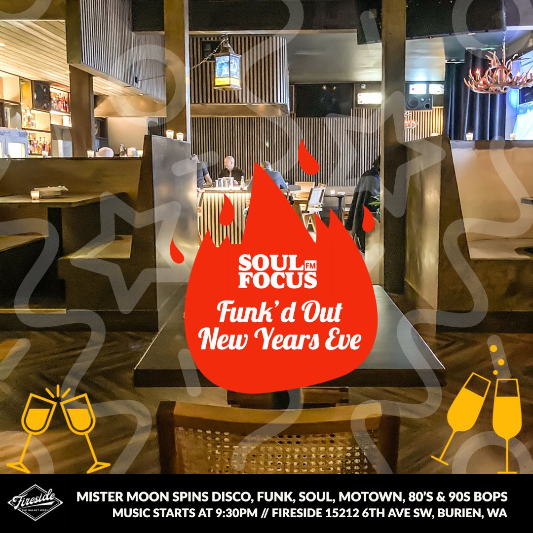 soulfocusfm's tweet photo. If ur feeling up for something on NYE come catch me right near the fireplace at the incredibly cozy new spot @firesideburien — these tunes I'm playing gon' to fit on the vibe like some velour-lined 600 thread count satin grown folks robes. Trust. https://t.co/XZARLRHdZx https://t.co/AxMlVNG3lm