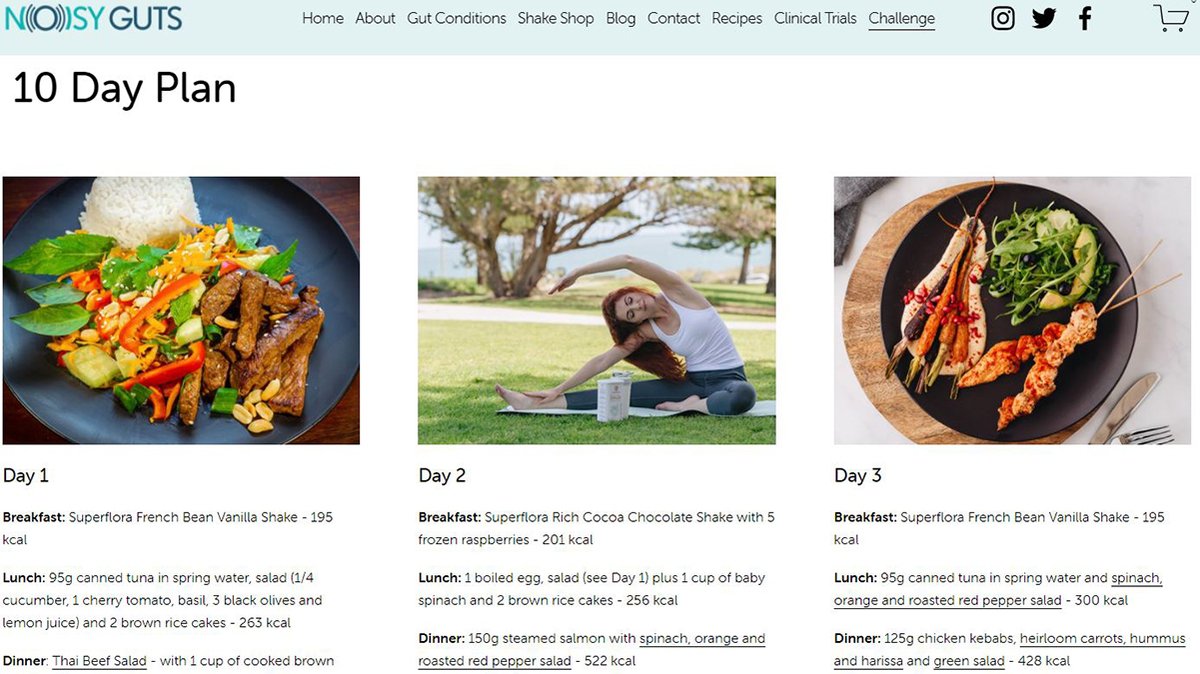 💯top priority health activties in 2022 are to book in a booster and wear a good mask, but then you can check out our GOOD GUT CHALLENGE at noisyguts.com/challenge <a href="/barjammar/">Barry Marshall</a> <a href="/Jomuir4/">Josephine Muir</a> #IBS #proteinshake #probiotics  #Australia #superflora #microbiome