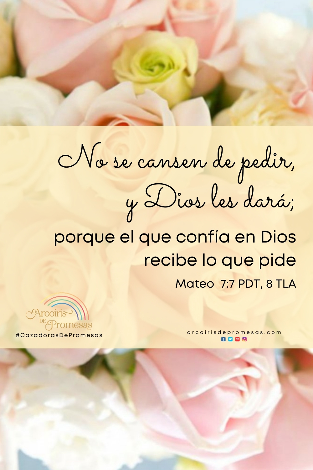 Arcoiris De Promesas Twitter पर Dios Promete Respondernos A Nosotras Corresponde Seguir Pidiendo Con Fe Buenasnoches T Co Dsmyykdppf Twitter Arcoiris De Promesas Twitter पर Dios Promete Respondernos A Nosotras Corresponde Seguir Pidiendo Con Fe Buenasnoches T Co Dsmyykdppf Twitter