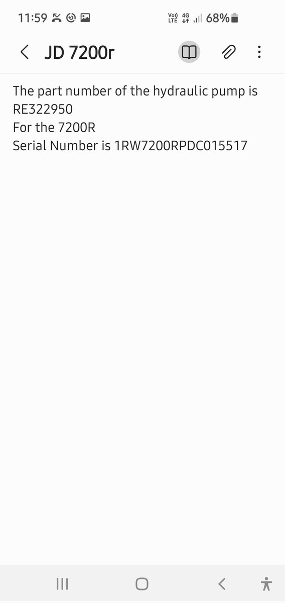 URGENT....
Looking for a hydraulic pump from a 2015 model John Deere tractor.
New pump not available until March 4 ex USA.
Any help appreciated.
TIA