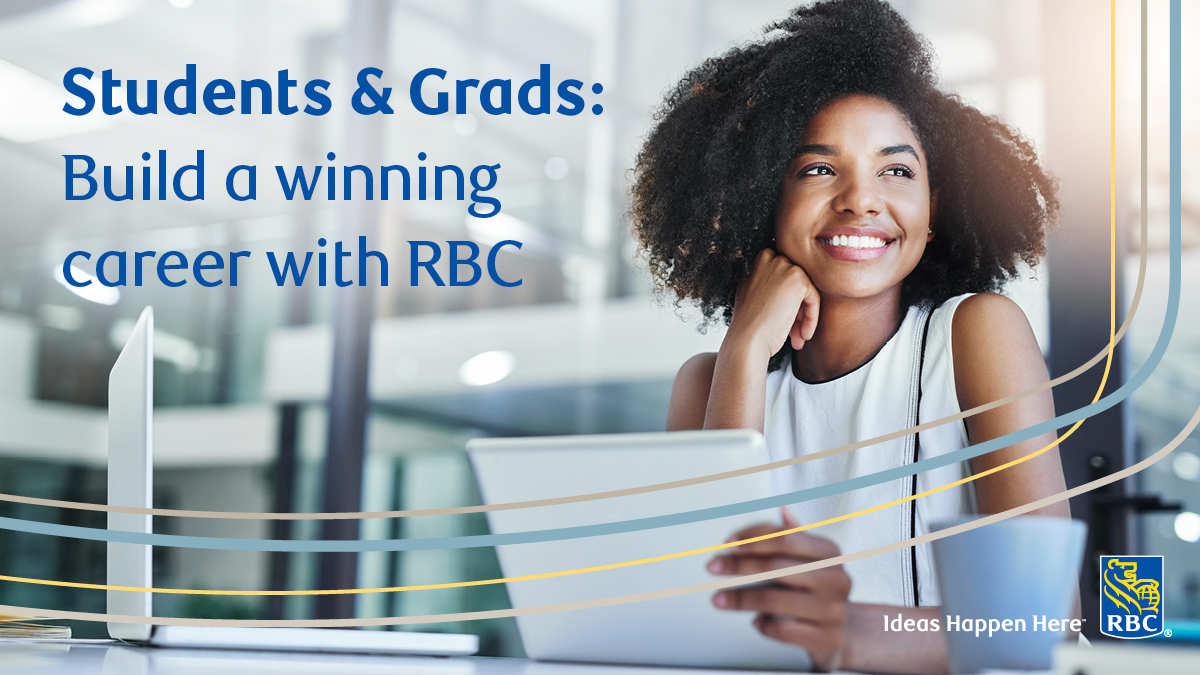 MBAICC's tweet photo. Build a winning career with one of the prestigious #eICC2022 sponsors, @RBC, and get all the support you need when you launch your career. Click here to learn more: https://t.co/Zw6iaK9Zk1 #JMSBMBA #Banking #hiring #career https://t.co/V4xrF0KTow