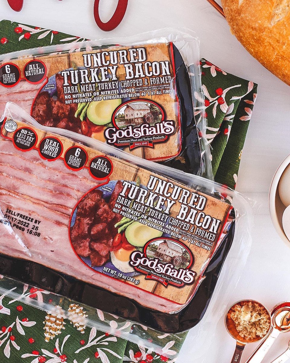 youngathrtmom's tweet photo. #ad Elevate French Toast Casserole by topping it w/ candied pieces of @GodshallsMeats Turkey Bacon & crushed pecans. YUM! When you #GoForGodshalls, quality, taste, & freshness are guaranteed. Find a Godshall’s store: https://t.co/T47wxJf4wP
#GodshallsBaconMyHeart #Godshalls https://t.co/dnDeyMnnXH