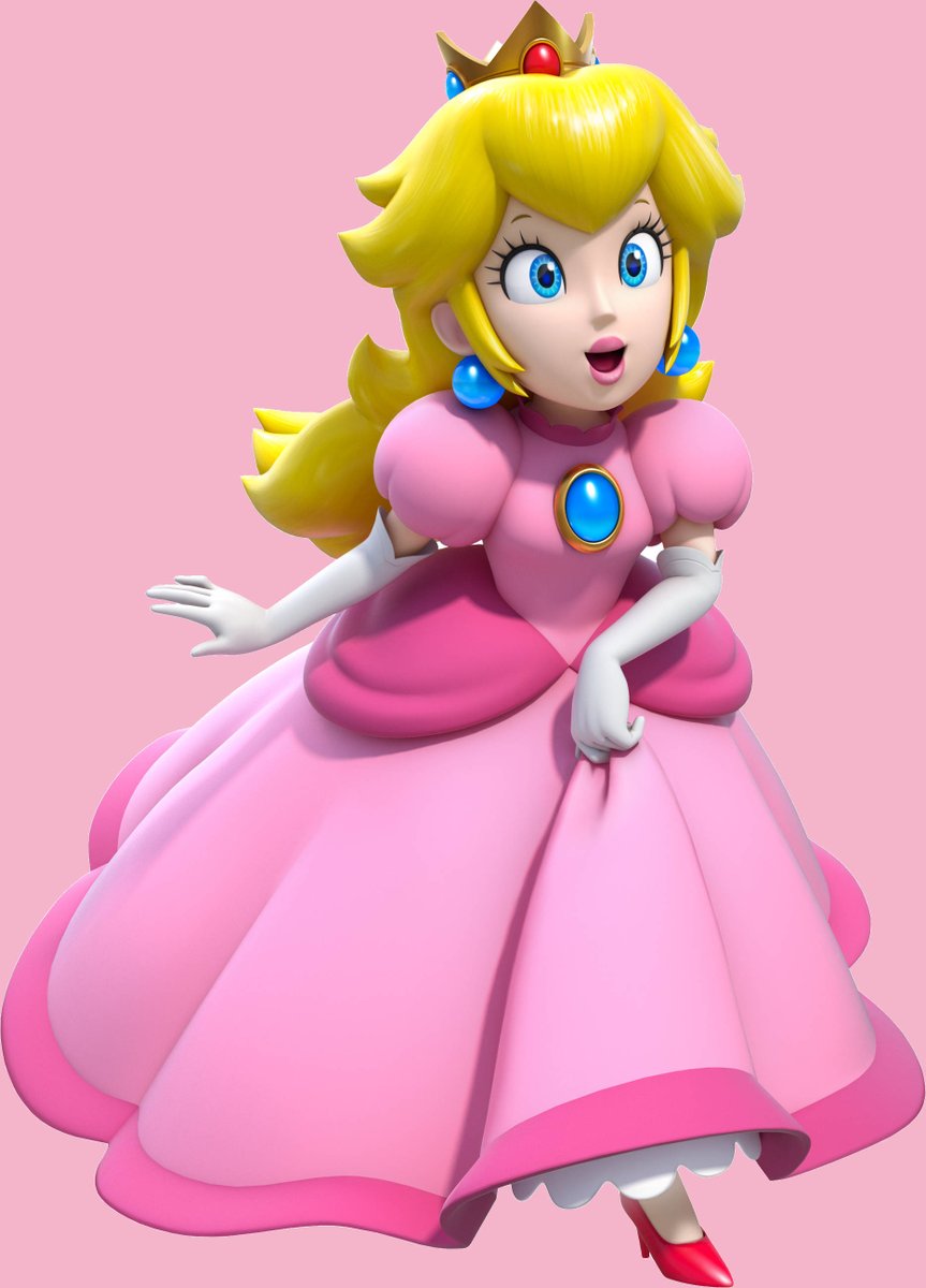 今年のマリオシリーズや関連のピーチ姫様のアートワークですわ