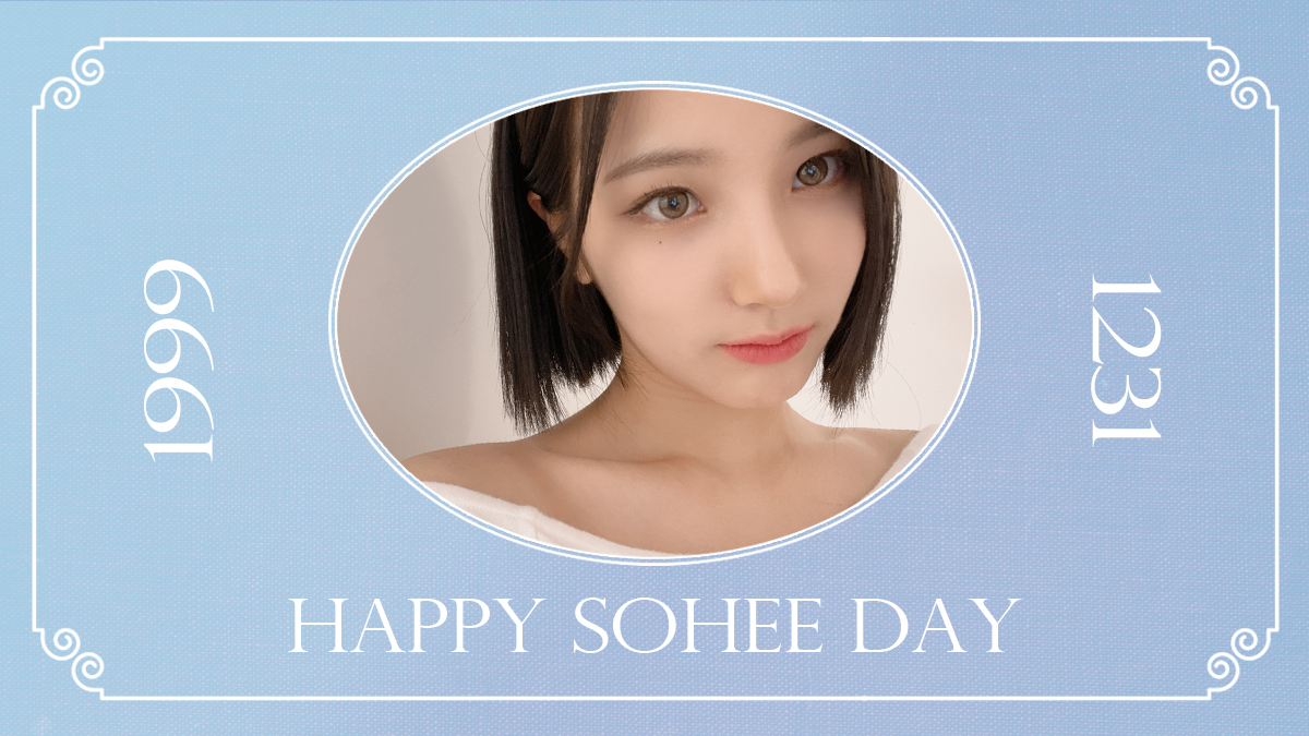 【🎂HAPPY SOHEE DAY🎂】 

2021.12.31
Happy Birthday #SOHEE🎉
ソヒの誕生日を一緒にお祝いしましょう☺✨

#엘리스 #エリス #SOHEE #ソヒ
#HAPPY_SOHEE_DAY🎉