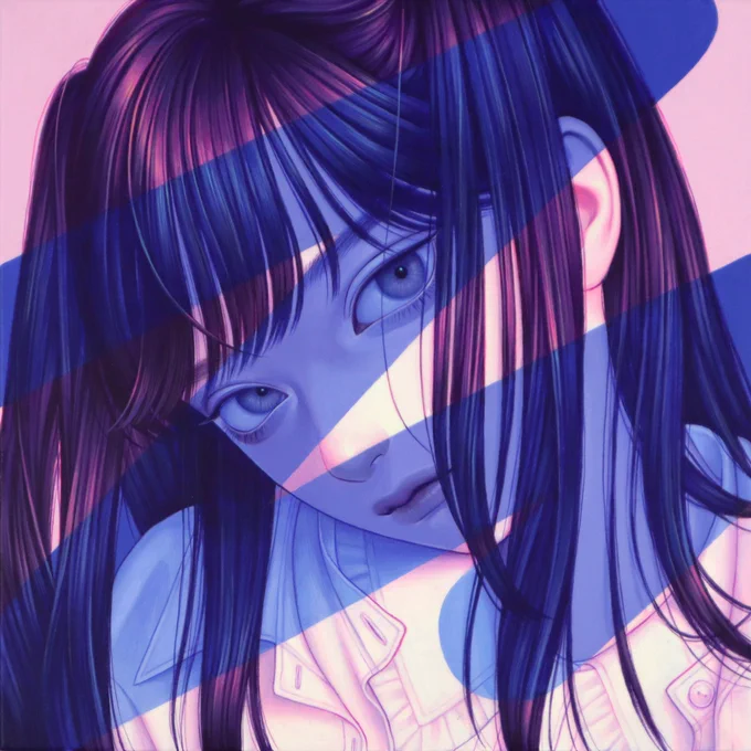 #2021年自分が選ぶ今年の4枚 
キャンバスにアクリル絵の具 