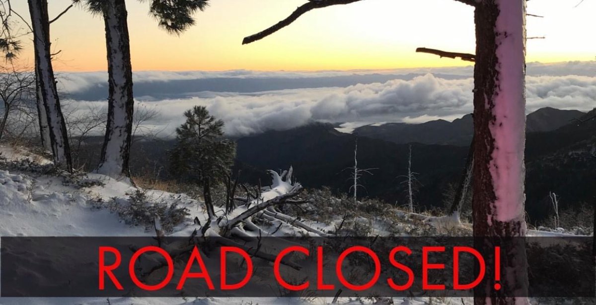 PimaSheriff's tweet photo. ❗️Mt. Lemmon Road Closure❗️ https://t.co/uEpqozO53s https://t.co/8MgONSJkQU