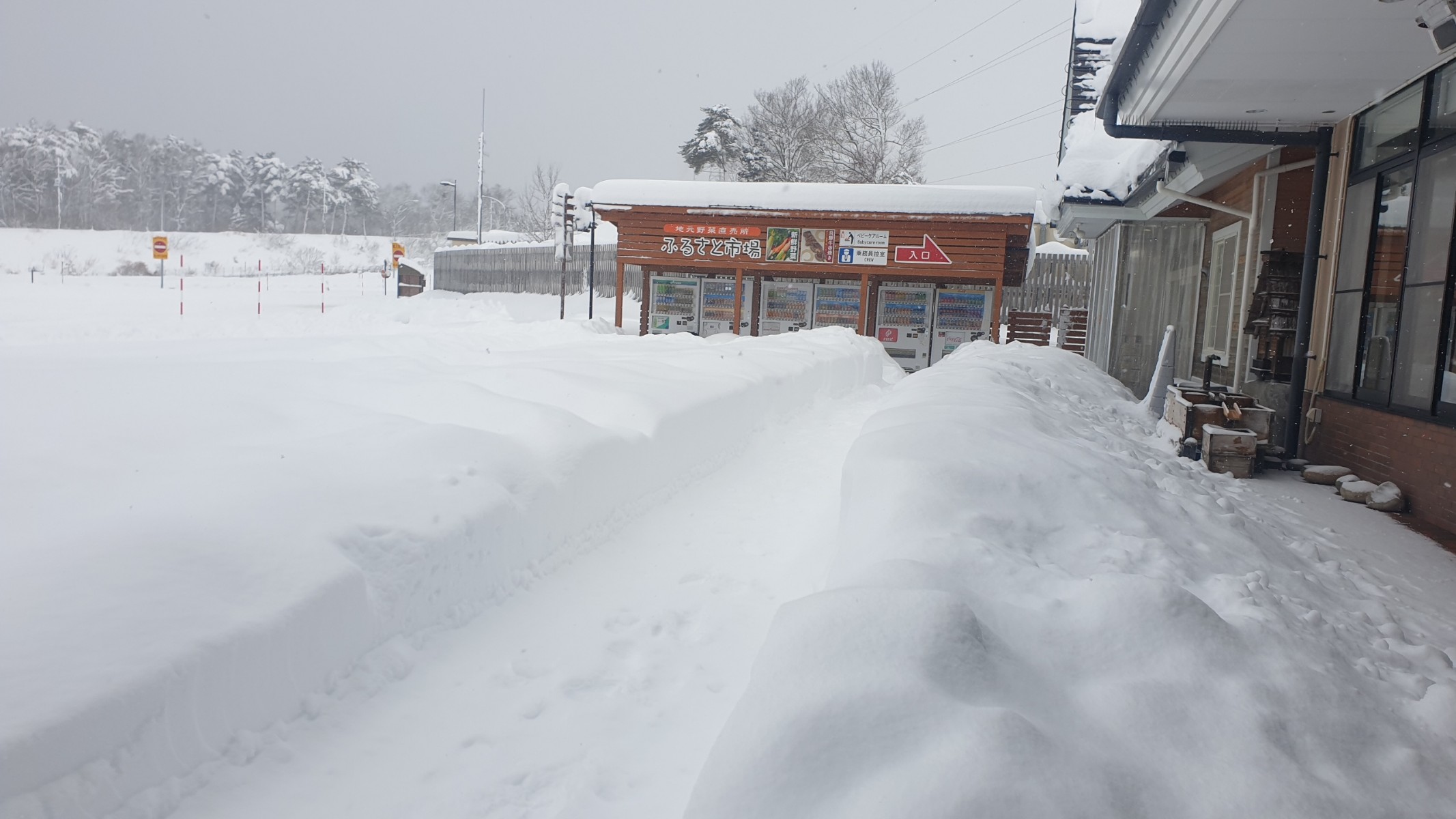 ひるがの高原sa おはようございます ひるがの高原saです 現在 気温は0度で 天気は雪です 本日も雪がすごく降っています 現在 白川郷icから飛騨清見icまで通行止めになっています お出かけの際は交通情報のご確認をお願い致します ひるがの高原