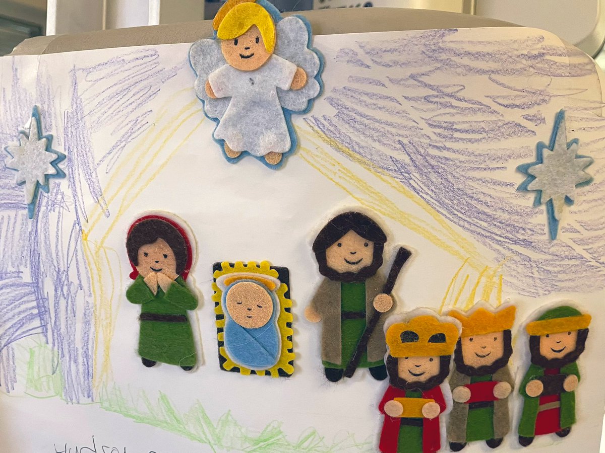 Just a sobering reminder that COVID affects entire families. Here’s artwork found at bedside created by kids for their grandma who is currently intubated with COVID ARDS. Please get vaccinated, not just for you but for the ones you love (and love you back!).