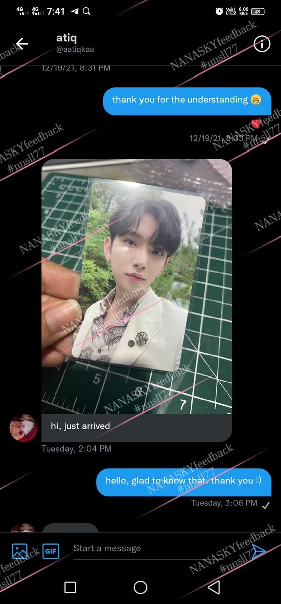 nnsll77's tweet photo. — #NANASKYfeedback ♡ https://t.co/EG0rpC9OdV