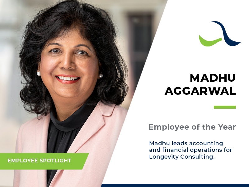 AskLongevity's tweet photo. Congratulations to Longevity's Employee of the Year, Madhu Aggarwal! A talented team player with multiple years' experience in accounting, Madhu is a valuable member of the Longevity team. Thank you, Madhu! We appreciate you.
#TeamLongevity #Kudos https://t.co/XABt0ZUQnN