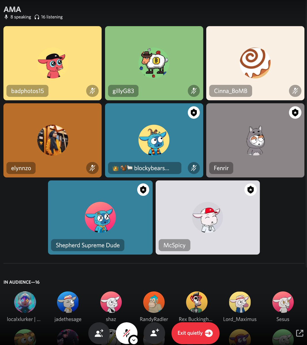 twobearfriends's tweet photo. AMA with @BlackSheepSCNFT now 🥳👏

#LetsFlockinGo #TimeTravelTots #NFTCommunity https://t.co/H3bw7wfRK8