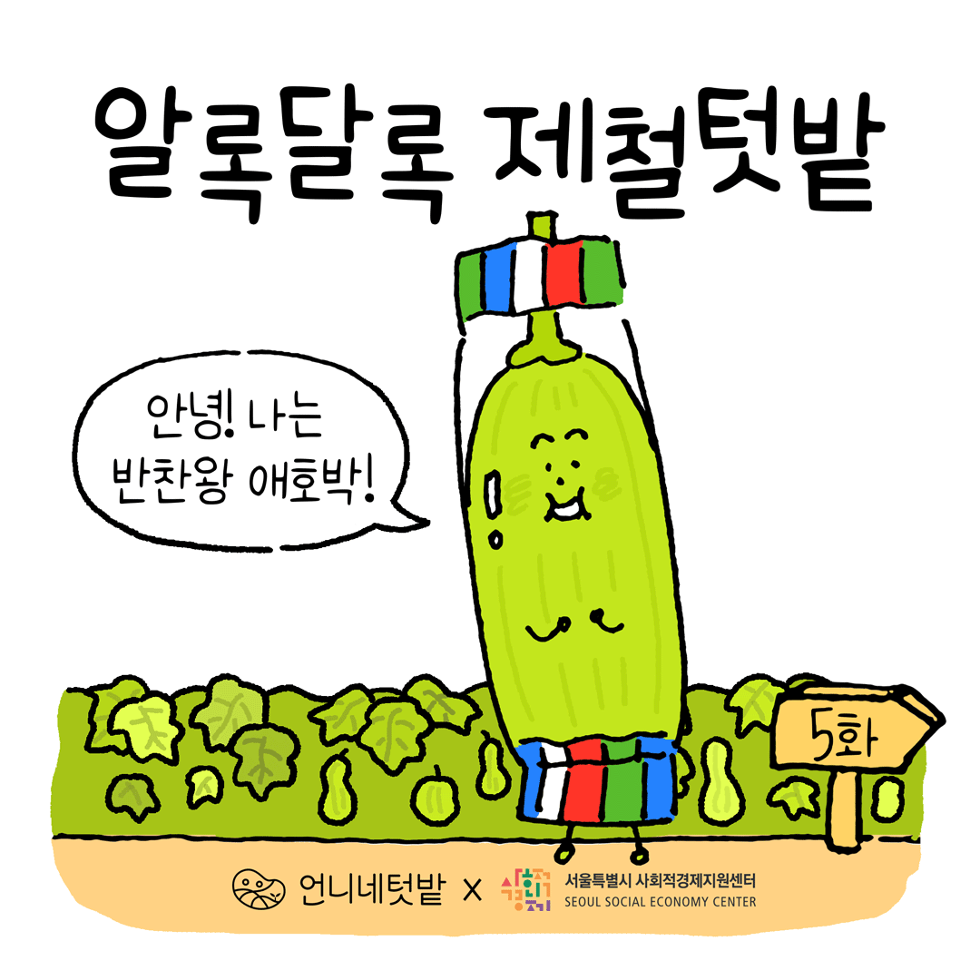 sistersgarden's tweet photo. 알록달록제철텃밭 5화, 애호박은 비닐옷이 갑갑해!🥒
(1) https://t.co/MXVhEDO7I7