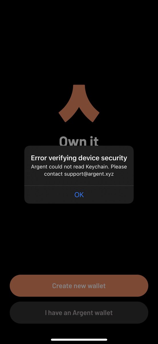 Jeen P (@jeenp5) on Twitter photo . <a href="/argentHQ/">Argent is now Ready</a> Just got a new phone and tried to restore my #argent wallet by installing the app. Keep getting this error. Please HELP !!! . <a href="/argentHQ/">Argent is now Ready</a> Just got a new phone and tried to restore my #argent wallet by installing the app. Keep getting this error. Please HELP !!!