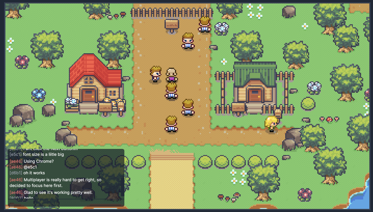 steveincrypto's tweet photo. So cool seeing people move around and chat in-game. https://t.co/QAtpG3Ioio