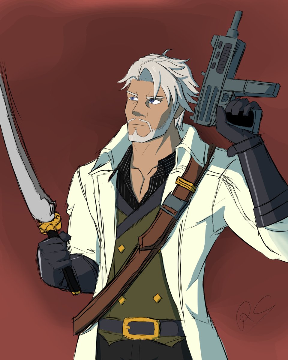 CheeseExploding's tweet photo. Just got my new tablet today. Decided to draw a quick messy sketch of the Hitman from DNF Duel. Can't wait to see more of that game.

Pose reference: @theposearchives

#DNFDuel #Hitman #DFO #sketch #art #explodingcheeseart https://t.co/sDKLJDMCzM