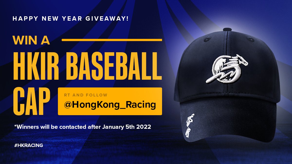 𝑵𝒆𝒘 𝒀𝒆𝒂𝒓 𝑮𝒊𝒗𝒆𝒂𝒘𝒂𝒚! 🌟🧢 Fancy winning your very own #HKIR Baseball Cap?

ENTER NOW:
🔁 Retweet this post.
✅ Follow <a href="/HongKong_Racing/">Hong Kong Racing</a>.

Our lucky winners will be contacted after Jan 5th.

#HKRacing