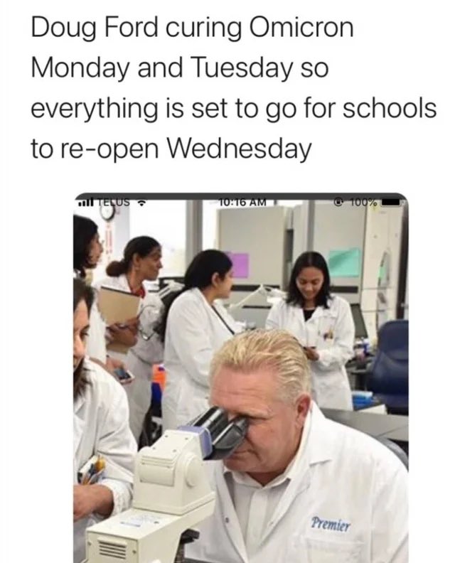 jkwan_md's tweet image. So that’s where the Ontario premier went! #onted