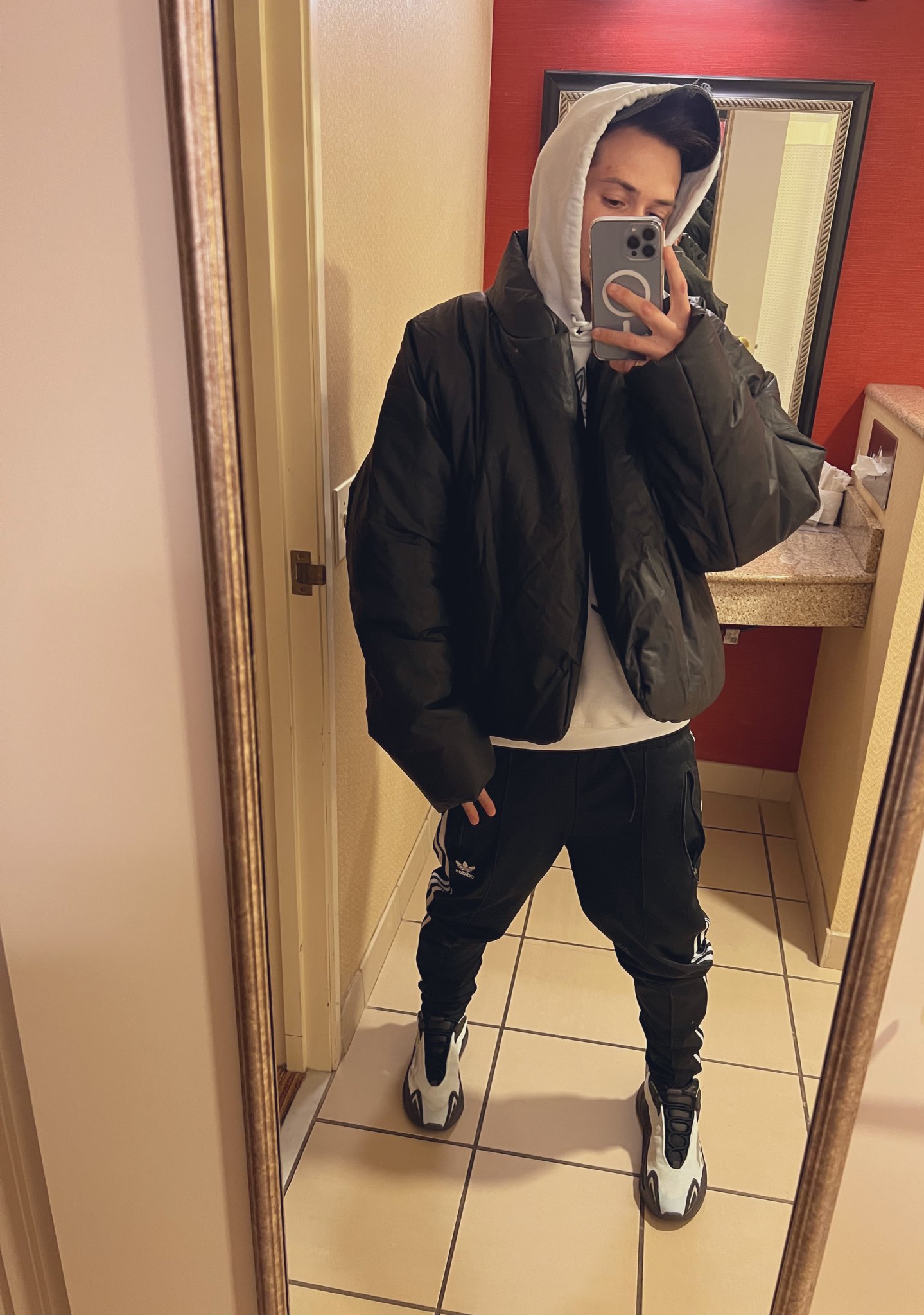 yeezy gap round jacket fit