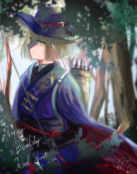 #年の瀬に渾身のイラスト晒すのでフォローしなくていいからみんなで元気に年越そうねウオーーーーーーーーー!!!!! 