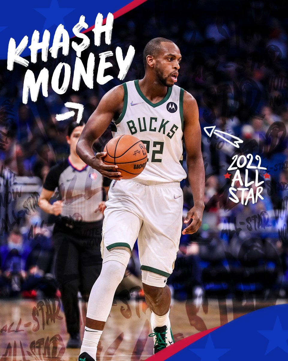 Bucks's tweet photo. RT to send @Khris22m to the #NBAAllStar game. ⭐️ https://t.co/UYSALQBFTy