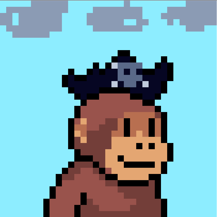 Alexwatson992's tweet image. @SmolBrainsNFT 
was playing around with 35x35 pixels, maybe baby smols😄